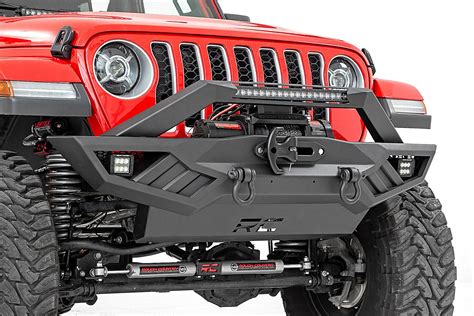 Rough Country 10645A Full-Width Off-Road Front Bumper for 18-21 Jeep ...