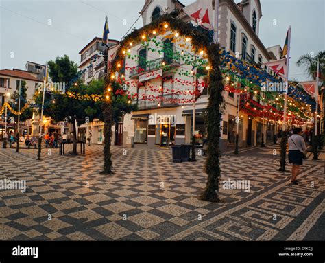 Old Town Funchal, Madeira Stock Photo - Alamy