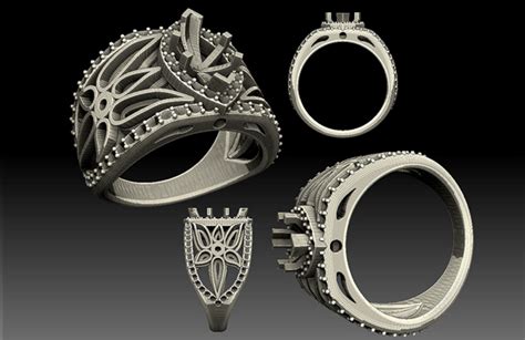 Jewelry Design / 3D Printing on Behance