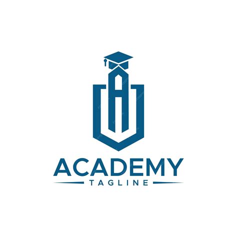 Design de logotipo de educação logo da academia elegante, agradável e ...