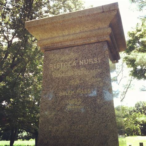 NEW ENGLAND FOLKLORE: Rebecca Nurse Homestead and Cemetery