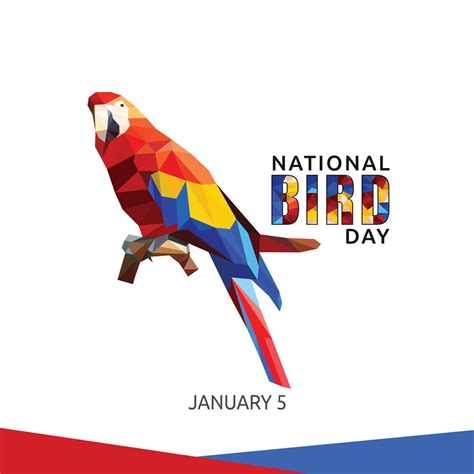 National Bird Day Vector Design Illustration. 5140437 Vector Art at ...