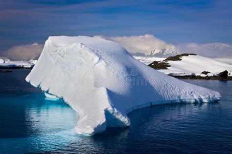 Antarctic iceberg stock photo. Image of global, cold - 18043168