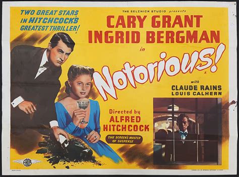 Notorious 1946 Movie Poster