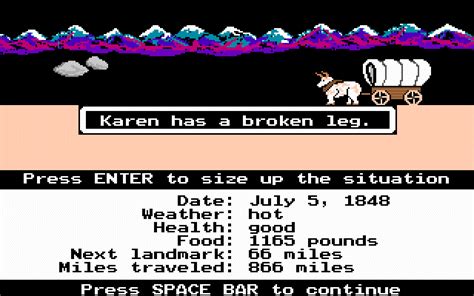 The Oregon Trail Screenshots for DOS - MobyGames