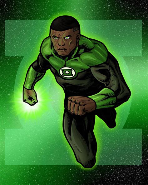 John Stewart - Green Lantern by JWRink on DeviantArt