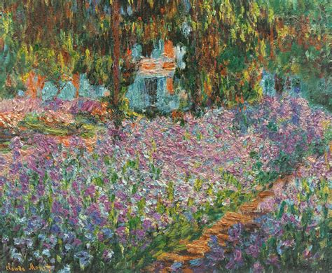 Irises in Monet's Garden, 1900 - Claude Monet - WikiArt.org