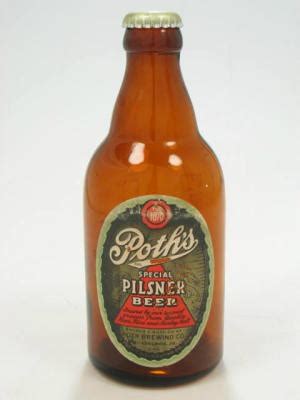 Item #4288 1939 Poth's Special Pilsener Steinie Bottle