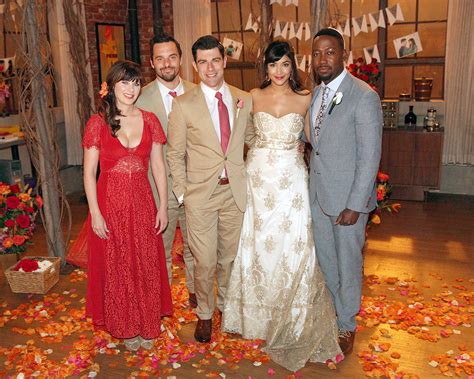 New Girl's Cece and Schmidt Wedding Photos: First Look! | New girl cast ...