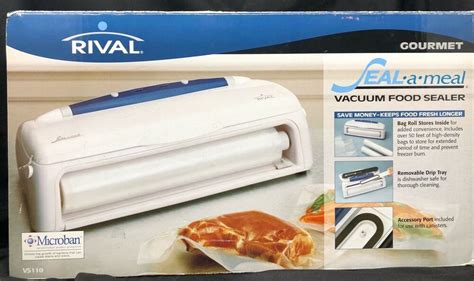 Rival Gourmet Seal a Meal VS110 Vacuum Food Sealer Never for sale ...