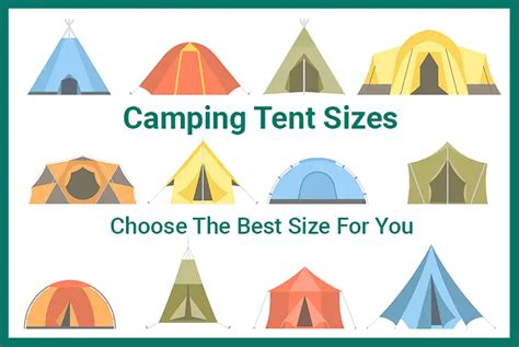 Camping Tent Sizes | Choose The Best Size For You