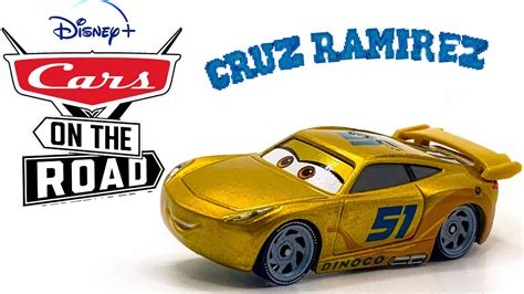 Racing Center Cruz Ramirez Review (Cars on The Road Diecast) - YouTube