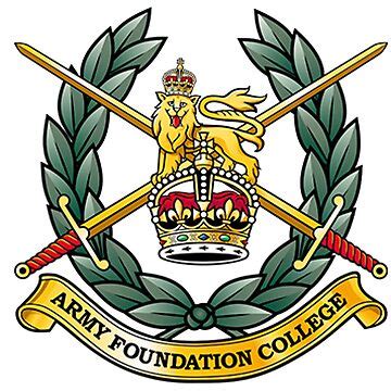 "Army Foundation College Cap Badge - Tudor Crown" Sticker for Sale by ...