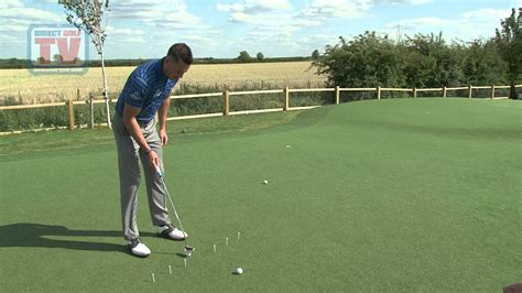 Putting distance control - Golf Training Tip - YouTube