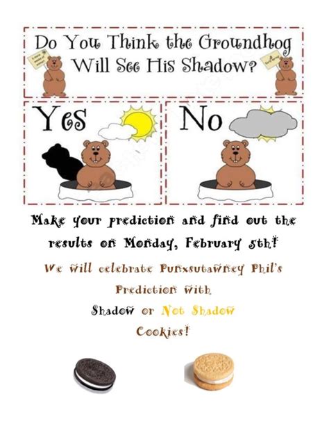 Groundhog Day Prediction Activity! | Mathnasium