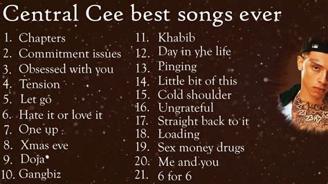 Central cee bests songs ever- Top songs ever - YouTube Music