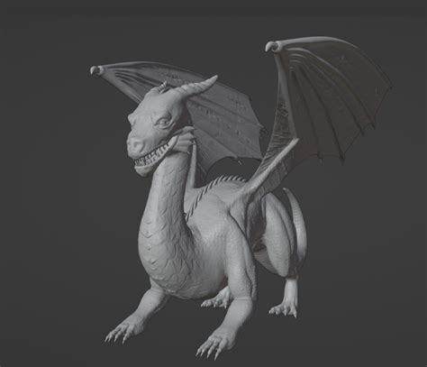 My Version of the Red Dragon From Dungeons and Dragons - Show - GameDev.tv