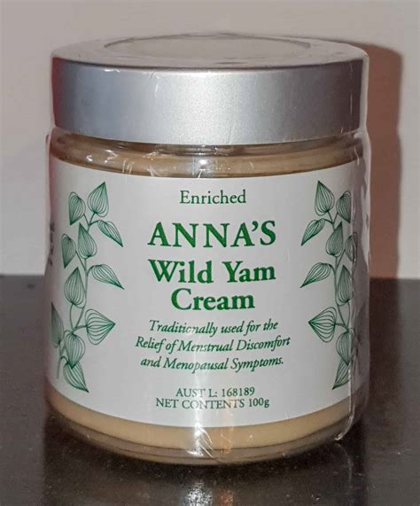 Anna's Wild Yam Cream 100g - Purple House Natural Therapies