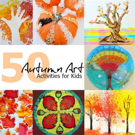 Open-Ended Autumn Art Activities for Kids - One Time Through