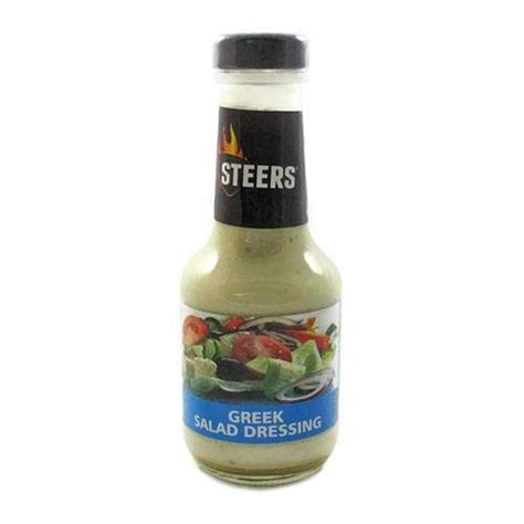 Steers Salad Dressing Greek 375ml bottle - Sedo Snax