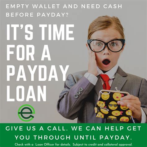 EEFCU Payday Loans...We'll get you through. - Emerald Empire Federal ...