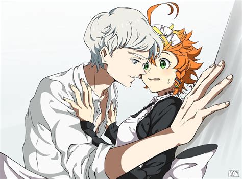 Norman x Emma The promised neverland - 68 :DDDDD | Neverland, Anime ...