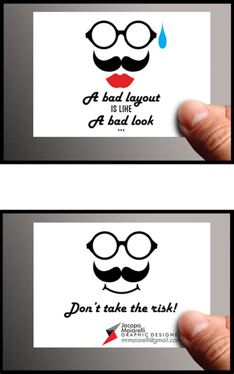 Funny business cards on Behance