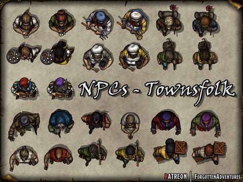 NPCs – Townsfolk