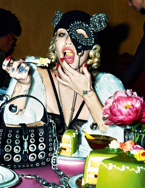 Gucci Invites Miley Cyrus To Dinner In The Gucci Love Parade Campaign