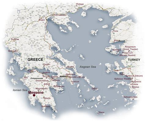 Messene.Map and Directions