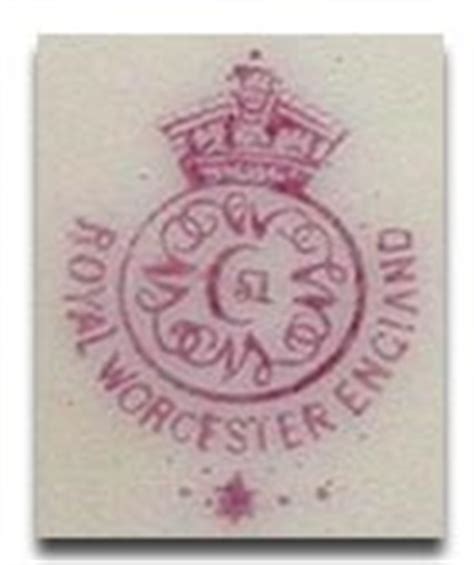 Royal Worcester Marks & Dating Worcester Porcelain