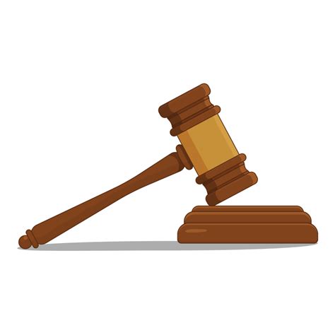 Judge Hammer Gavel in Transparent Background 13796759 PNG