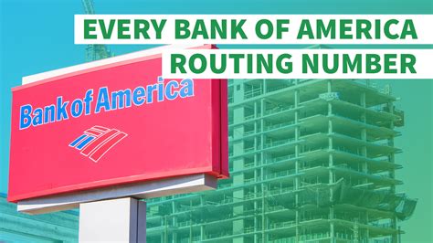 Here's Your Bank of America Routing Number | GOBankingRates