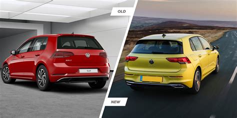 Volkswagen Golf Mk 8 vs Golf Mk7 - Compare | Carwow