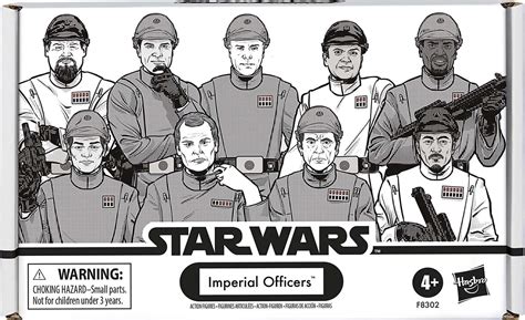 Star Wars Vintage Collection Imperial Officers 4 Pack