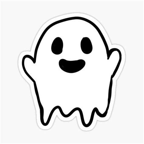 Lil Ghosty Sticker by RessQ in 2021 | Halloween stickers, Tumblr ...