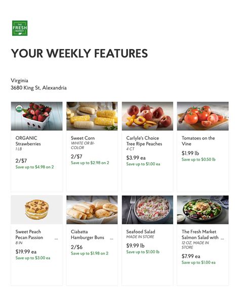 The Fresh Market Weekly Ad Jul 14 – Jul 20, 2021