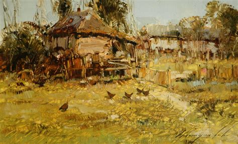 Old Village Painting at PaintingValley.com | Explore collection of Old ...