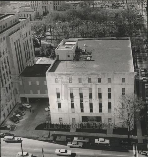 1964 Press Photo Aerial View of Jefferson County Courthouse, Alabama ...