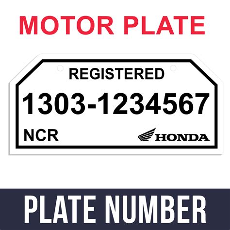 Lto Temporary Plate Number For Motorcycle Template | Reviewmotors.co