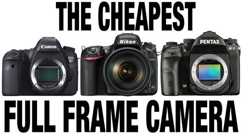 The CHEAPEST full frame Camera ? WATCH this before buying (canon nikon ...