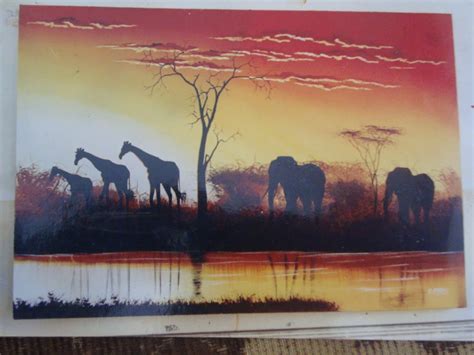 Creative Arts Paintings Kenya: Animal Paintings