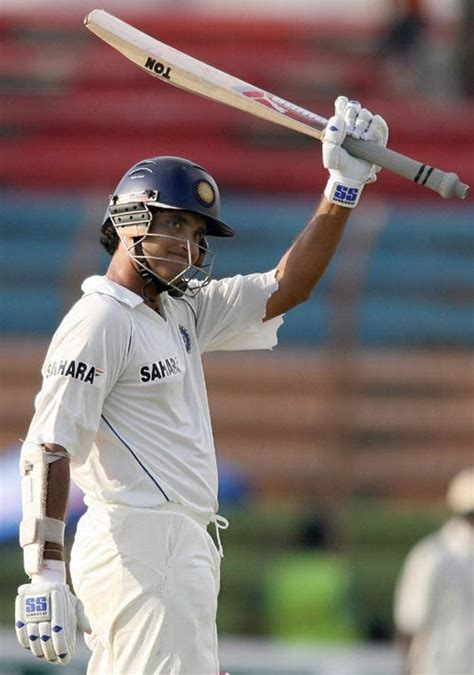 Sourav Ganguly celebrates his 13th Test century | ESPNcricinfo.com