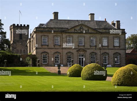 Melbourne Hall, Derbyshire, England, UK Stock Photo, Royalty Free Image ...