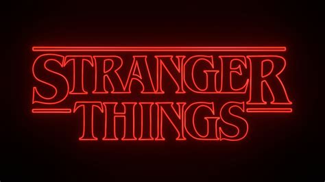 stranger things 4 logo transparent Stranger things logo ...