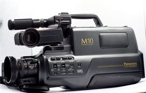 Panasonic NV-M10 VHS Professional Movie Video Camera Camcorder w Case ...