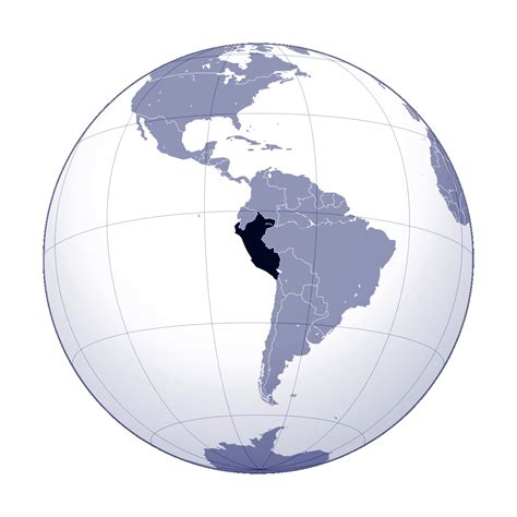 World Map Of Peru