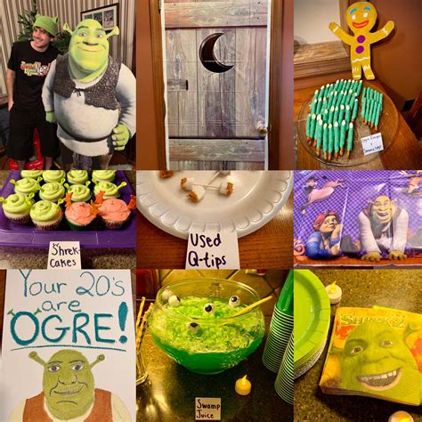 My wife threw me a Shrektacular surprise birthday party! : r/Shrek