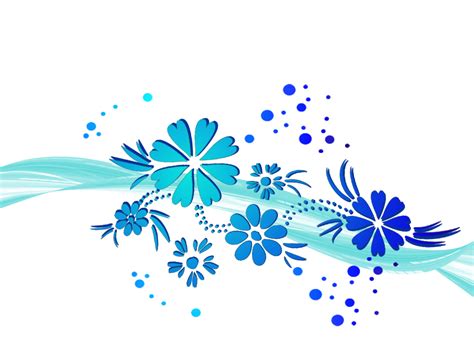 Free Blue Flower Border Png, Download Free Blue Flower Border Png png ...