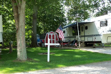 seasonal site at snow lake camping in mi | Snow Lake Kampground